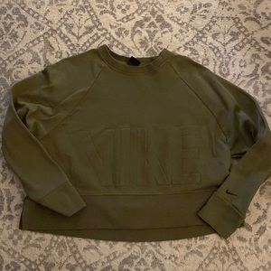 Nike Cropped Dryfit Sweatshirt